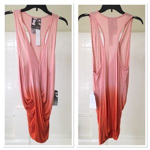 Young Fabulous and Broke Peach Ombré Top